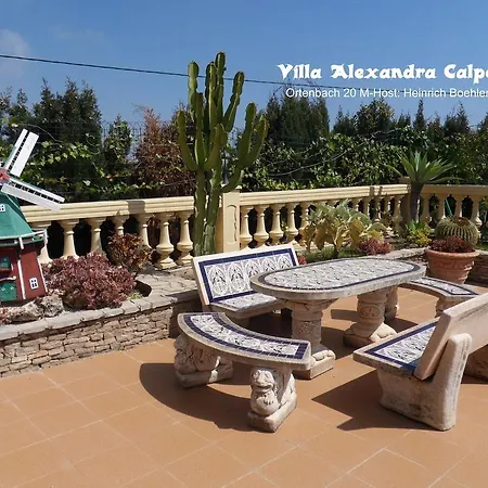 Holiday home Villa Alexandra Calpe Calpe